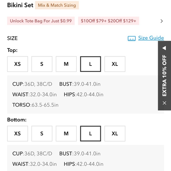 Cupshe Swim Cupshe X Vanessa Sparking Lurex Oring Bandeau Cheeky